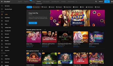 cloudbet casino login